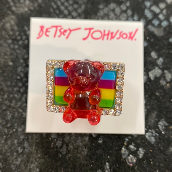 Betsey Johnson Gummy Bear Ring 
